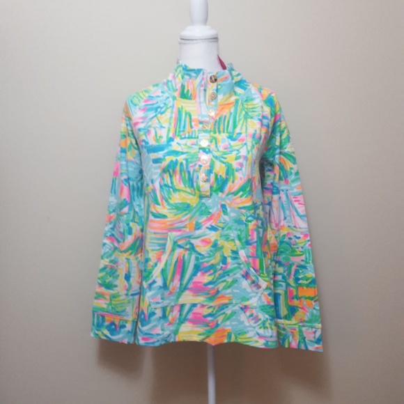 Lilly Pulitzer Tops - NWT Lilly Pulitzer UPF 50+ Captain Popover Jacket